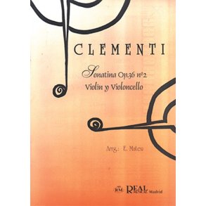 Muzio Clementi: Sonatina Op.36 No.2, para Violn y Violoncello