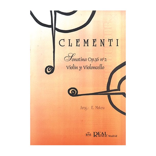 Muzio Clementi: Sonatina Op.36 No.2, para Violn y Violoncello