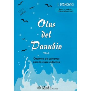Iosif Ivan Ivanovici: Olas del Danubio (Vals), Cuarteto de Guitarras para la Clase Colectiva