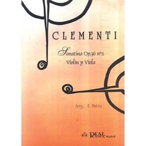 Muzio Clementi: Sonatina Op.36 No.2, para Violn y Viola
