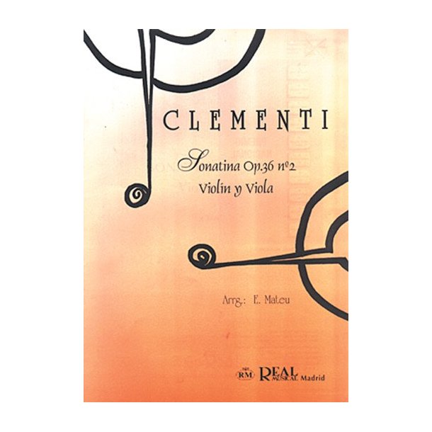 Muzio Clementi: Sonatina Op.36 No.2, para Violn y Viola