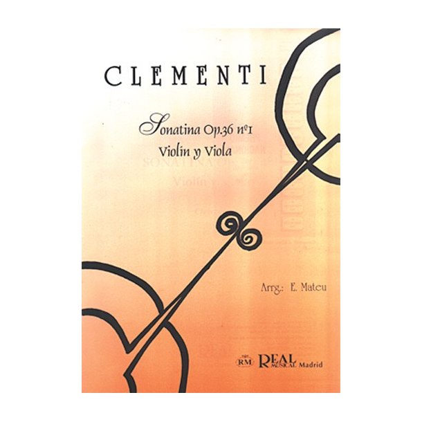 Muzio Clementi: Sonatina Op.36 No.1, para Violn y Viola