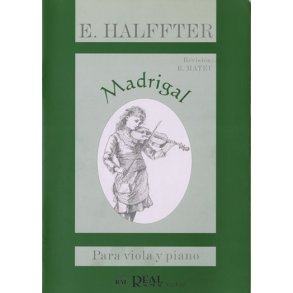 Ernesto Halffter: Madrigal para Viola y Piano