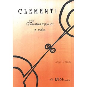 Muzio Clementi: Sonatina Op.36 No.1, para 2 Violas