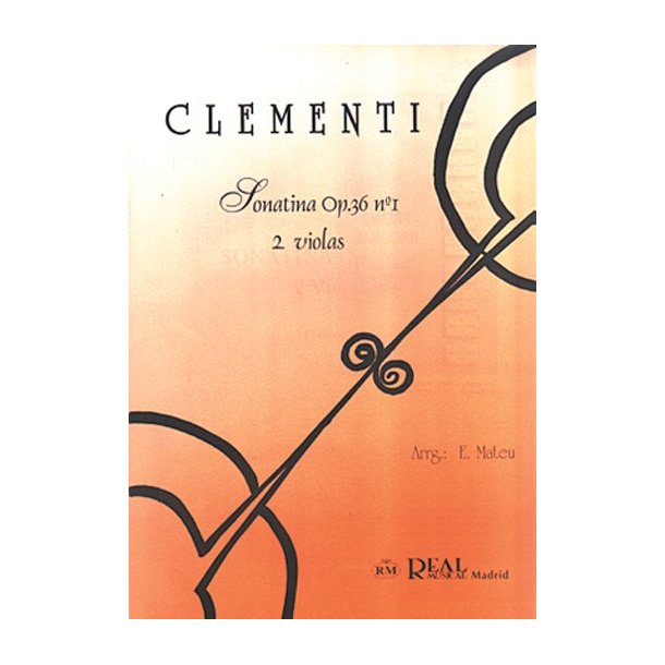 Muzio Clementi: Sonatina Op.36 No.1, para 2 Violas