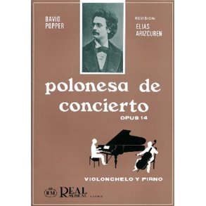 David Popper: Polonesa de Concierto Op.14 para Violoncello y Piano