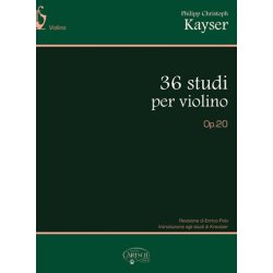 36 Studi Elementari e Progressivi per Violino, Op.20