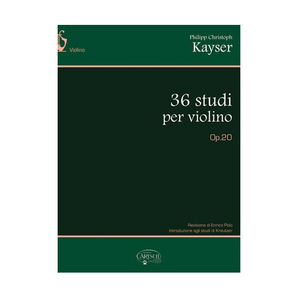 36 Studi Elementari e Progressivi per Violino, Op.20
