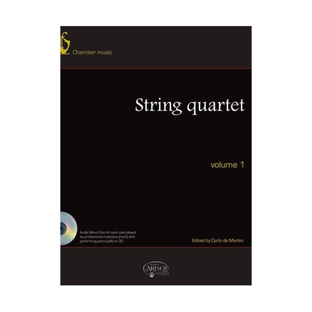 STRING QUARTET ANTHOLOGY (MARTINI) BK/CD