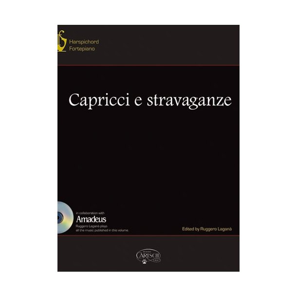 CAPRICCI E STRAVAGANZE PF BK/CD
