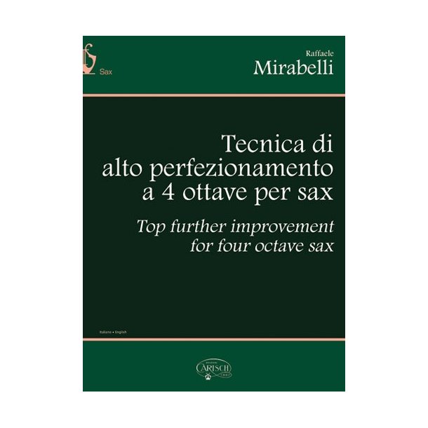 Tecnica di Alto Perfezionamento a 4 Ottave per Sax