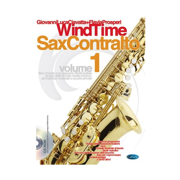 Windtime, Sax Contralto, Volume 1