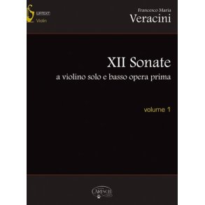 VERACINI SONATE VIOLIN SOLO E BASSO 1