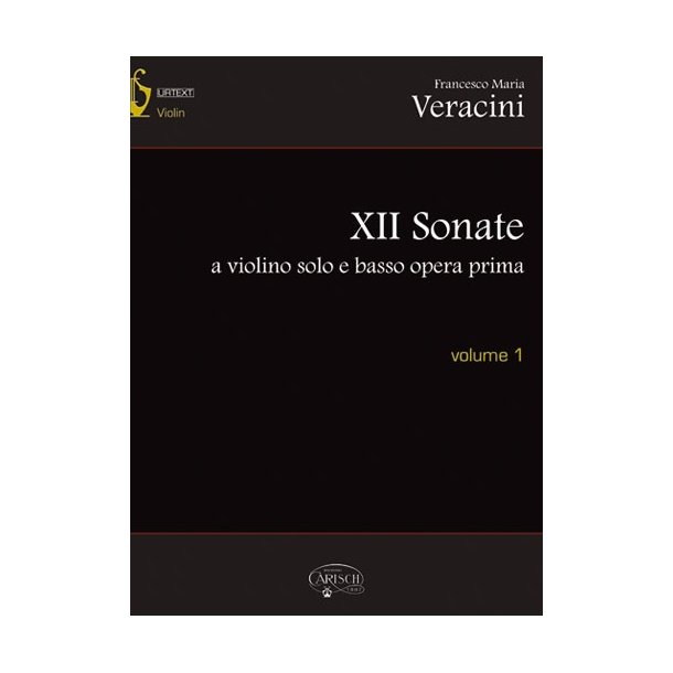 VERACINI SONATE VIOLIN SOLO E BASSO 1