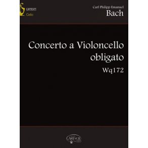 Carl Philipp Emanuel Bach: Concerto Violoncello Wq172+CD