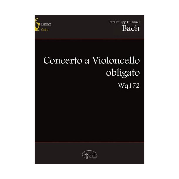 Carl Philipp Emanuel Bach: Concerto Violoncello Wq172+CD