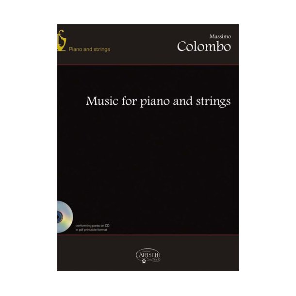 Massimo Colombo: Music for Piano & String+CD
