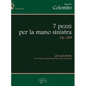 Massimo Colombo: 7 pezzi per la mano sinistra, Op.269