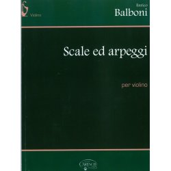 Enrico Balboni: Scale Ed Arpeggi Per Violino