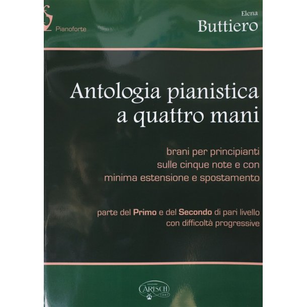 Elena Buttiero: Piano Antologia A Quattro Mani