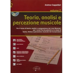 Andrea Cappellari: Teoria, Analisi E Percezione Musicale (Book/CD)