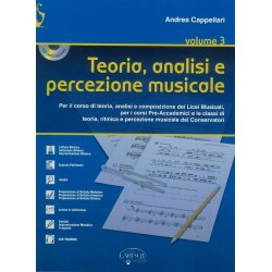 Andrea Cappellari: Teoria Analisi E Percezione Musicale (Libro/CD)