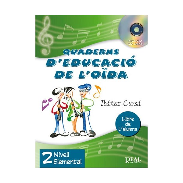 Quaderns d?Educaci de l?Oda, Vol.2 - Nivell Elemental (Llibre de l?alumne)