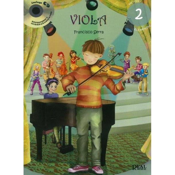 Francisco Serra: First Steps - Viola: Volume 2 (Book/CD)