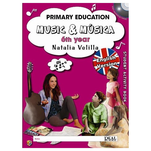 Music &amp; M&uacute;sica Vol.6: Student Activity Book (Book/DVD)