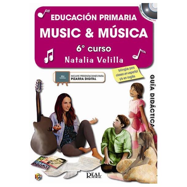 Music & M&uacute;sica: Vol. 6 Gu&iacute;a Did&aacute;ctica (Book/2 CDs)