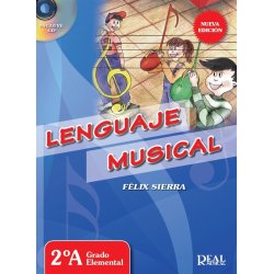 F&eacute;lix Sierra: Lenguaje Musical - 2A Grado Elemental (Book/CD)