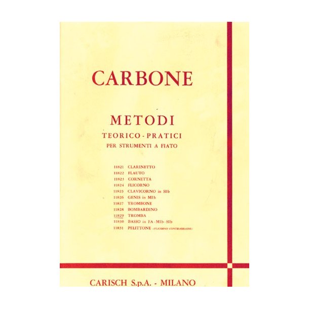 Carbone: Metodo Teorico-Pratico per Tromba