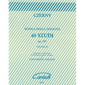Carl Czerny: Scuola Della Velocita - 40 Studie Op. 299 Volume III