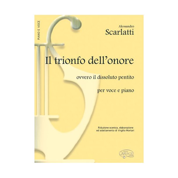 Scarlatti Trionfo Dellonore Vce/Pf