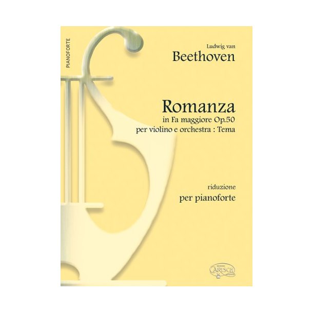 Beethoven Romanza Fmaj Op50 Pf Bk