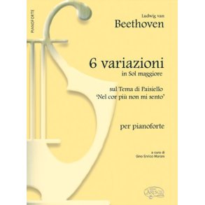 Beethoven 6 Variazioni G Maj Pf Bk