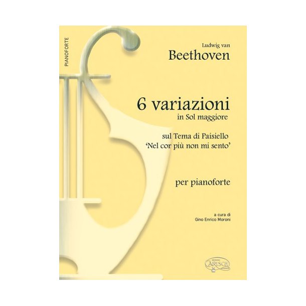Beethoven 6 Variazioni G Maj Pf Bk