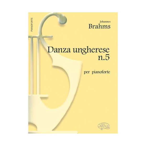 Brahms Danza Ungherese No5 Pf Bk