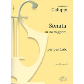 Baldassarre Galuppi: Sonata in Do Maggiore, per Cembalo