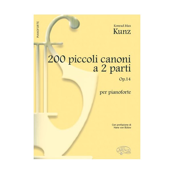 200 Piccoli Canoni, a 2 Parti Op.14, per Pianoforte