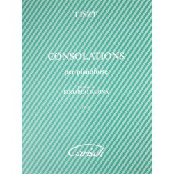 Franz Liszt: Consolations Per Pianoforte