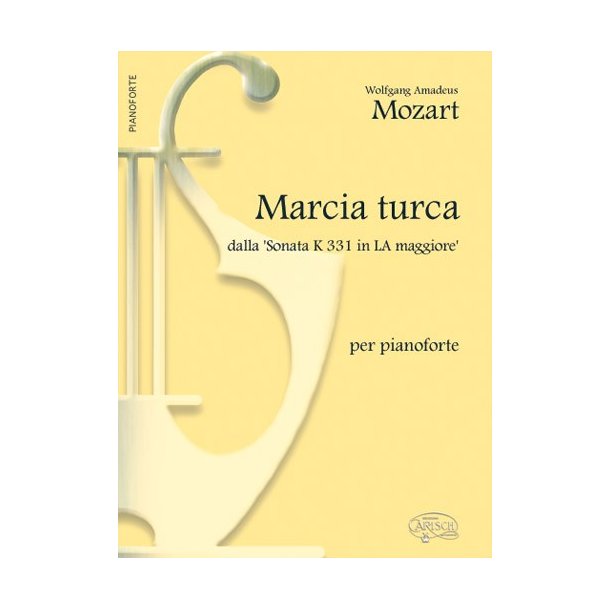 Mozart Marcia Turca K331 A Maj Pf Bk