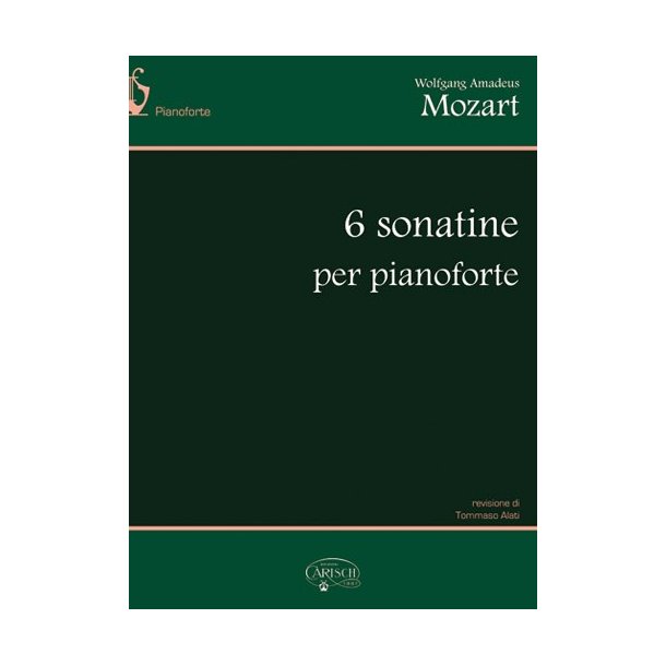 Wolfgang Amadeus Mozart: 6 Sonatine, per Pianoforte