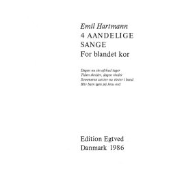 4 NDELIGE SANGE FOR BL. KOR