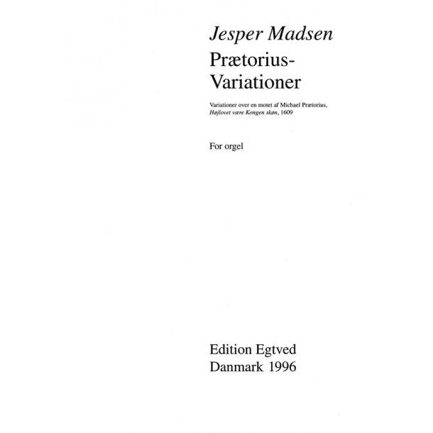 PRTORIUS-VARIATIONER