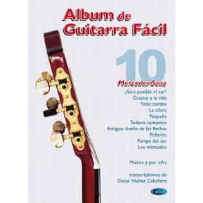 Album de Guitarra Fcil N.10 - Mercedes Sosa