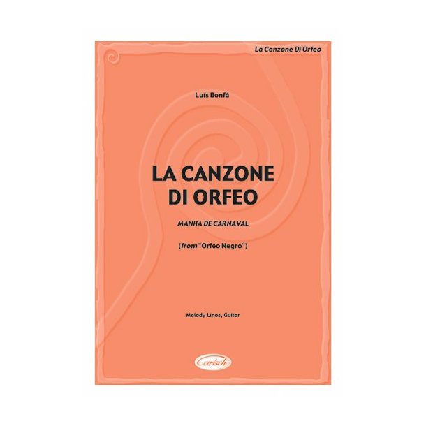 Bonfa La Canzone Di Orfeo Ml/Gtr