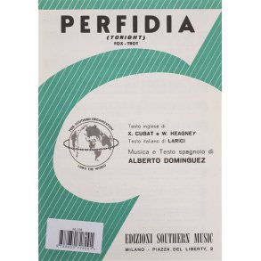 Alberto Dominguez: Perfidia