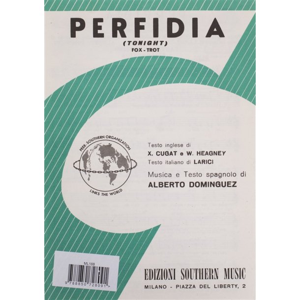 Alberto Dominguez: Perfidia