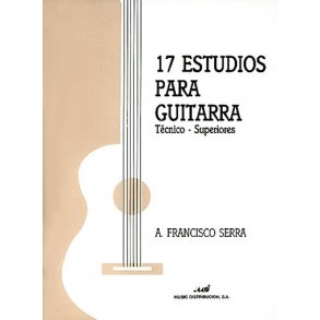 17 ESTUDIOS PARA GUITARRA